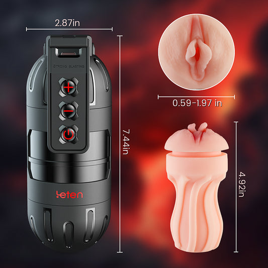 Flash - 10 Vibrating Male Masturbator Stroker With Voice Mode, APP Control