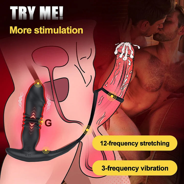 SAUL - Prostate Climax Thrusting Anal Training Prostate Massager