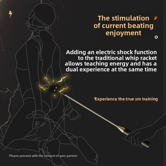 Adult Electric Shock Baton BDSM Sex Toys Erotic Whips and Anal Plugs for Men and Women Female SM Training Tools