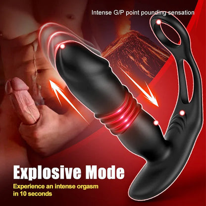 SAUL - Prostate Climax Thrusting Anal Training Prostate Massager