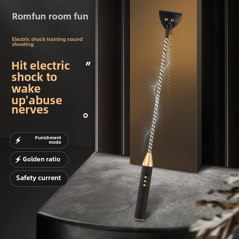 Adult Electric Shock Baton BDSM Sex Toys Erotic Whips and Anal Plugs for Men and Women Female SM Training Tools